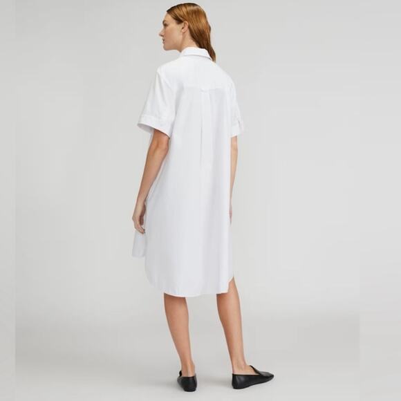 Everlane Daytripper Shirtdress White Cotton XS NWT Oversized Minimalist Short - Picture 5 of 11